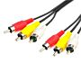 Cabo 3 Rca X 3 Rca Standard Fechado 1