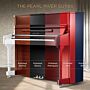 Pearl River EU118S European Series Piano Acústico Vertical Preto Polido