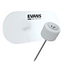 Pad Protetor Pele Bumbo Pedal Duplo (2 Peças) Evans EQPC2 1