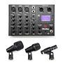 Sistema Monitor Para Bateria Com Microfones Gibraltar GDMS 1