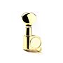 Tarraxa Para Guitarra Blindada Dourada R6 Spirit J05-GD-R6 1