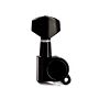 Tarraxa Para Guitarra Bindada Preta 3x3 Spirit J07-BK-R3L3 1