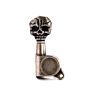Tarraxa Guitarra Prata Relic Caveira R6 Spirit J07SKL-ASV-R6 1