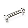 Ponte Turn Over (Cordal) Para Guitarra Cromada Spirit SL1-CR 1