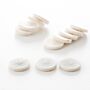 Feltro Roldanas Instrumentos Branco (12 Peças) Spirit FW-WH 1