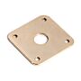 Suporte Jack Conexão Dourado (3 Peças) Spirit LJCH-FLAT-GD 1
