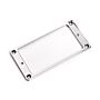 Moldura Captador Humbucker Cromada (2 Peças) Spirit MT90-CR 1