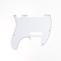 Escudo Para Guitarra Tele 62  Branco 3P Spirit 310-WH 1
