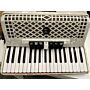 acordeon michael 80 baixos 32 teclas 7 registros branco - usado