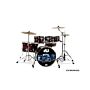 Bateria PDP by DW Mod. X7 Series - PDX722LMRB - Red to Black Sparkle Burst