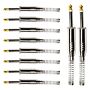 Conector P10 Macho Linha Mono Com Mola Espacada Ponta Gold Baquelite Storm 10 Unidades 1