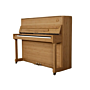 Piano Acústico Vertical Kayserburg Etoile QU2-KP121 Bamboo Veneer