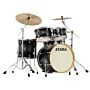 Bateria Shell Pack (5 Tambores) Bumbo 20 (Preta Transarent Black Burst) Tama Superstar Classic CL50RS-TPB