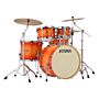 Bateria Shell Pack (5 Tambores) Bumbo 22 (Tangerine Lacquer Burst) Tama Superstar Classic CL52KRS-TLB