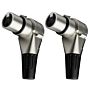 Wc 2043 Conector Xlr Femea Linha 90 Graus Wireconex 02 Unidades 1
