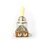 Chave Seletora 3 Posições Niquelada/Creme Spirit BTG-NI-IV