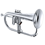 flugelhorn jupiter xo bb silver jfh1646s