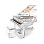 GH160YJ Kayserburg Grand Piano Acústico Crystal | Teclacenter