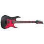 Guitarra 6C RG GIO Black Flat Ibanez RG Series GRG131DX-BKF
