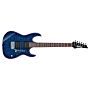 Guitarra 6C RG GIO Transparent Blue Burst Ibanez GRX70QA-TBB