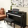 Piano Digital Bulara Hailun H305 Preto | Teclado VPAS-IV 3 Sensores e Afinação Vocal IA
