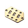 Escudo Controles Guitarra Jaguar Dourado Spirit HEX-62J-GD