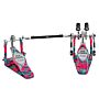 Pedal Duplo Edição Limitada 50 Anos Coral Swirl Tama Iron Cobra 900 Rolling Glide 50th Anniversary HP900RWMCS