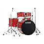 Bateria Completa (5 tambores) Bumbo 22 (Vermelha BRM) Tama Imperialstar IP52H6-BRM