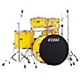 Bateria Completa (5 tambores) Bumbo 22 (Amarela ELY) Tama Imperialstar IP52H6-ELY
