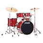 Bateria Completa (5 tambores) Bumbo 22 (Vermelha BRM) Tama Imperialstar IP52H6W-BRM
