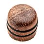 Knob Madeira Instrumentos Marrom (3 Unidades) Spirit WPBK-BB