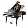 Piano de Cauda Seiler SE-242 Concert - Qualidade e Elegância