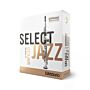 Palheta Sax Soprano 3S (10 Unidades) D Addario Select Jazz modelo RRS10SSX3S