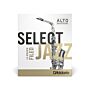 Palheta Sax Alto 2S Filed (10 Peças) D Addario Select Jazz modelo RSF10ASX2S