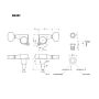 Tarraxa Trava (L3+R3) Cromada (6 Peças) Gotoh SG381MG-05 C