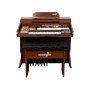 Órgão Eletrônico Harmonia HS 450 - 2 Teclados 49 Teclas, 160 Sons