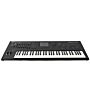 O Yamaha Motif XF6 é um sintetizador com 61 teclas, destacando-se por sua qualidade sonora excepcional, incluindo pianos poderosos, e uma generosa capacidade de memória de formas de onda. Com 741 MB de memória e 136 novos sons, como sintetizadores, metais