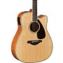 Violão Yamaha FGX820C Natural - Eletro Acústico com Cutway