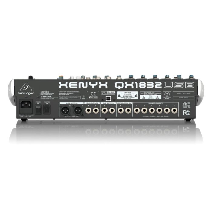 Mixer com 18 canais BiVolt - QX1832USB - Behringer 1