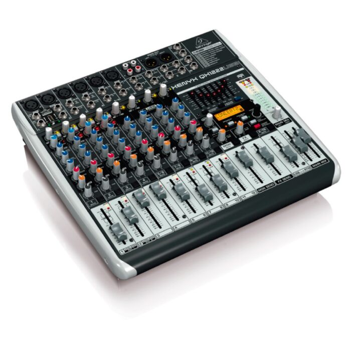 Mixer com 12 canais BiVolt - QX1222USB - Behringer 1