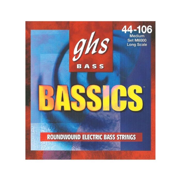 Cordas Baixo 5C Serie Bassics M6000-5 044/130 Ghs 1