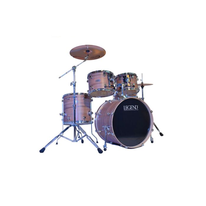 Bateria com 5 pecas Legend Classic Series 20 Walnut 1 Bateria com 5 pecas Legend Classic Series 20 Walnut 1