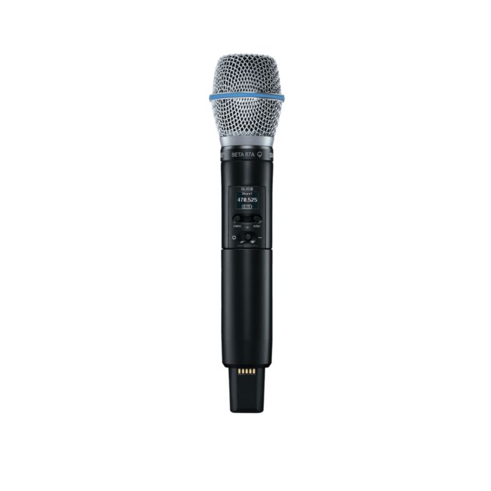Microfone transmissor Shure SLXD2/B87A-G58 sem fio 1