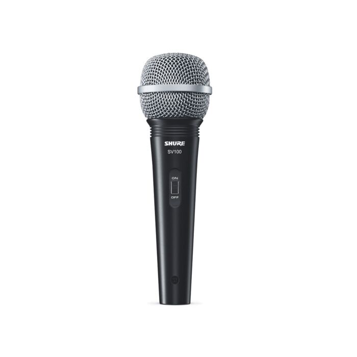 Microfone Shure SV100 unidirecional cardioide com fio vocal 1