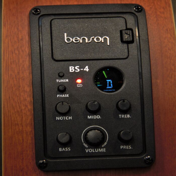 Violao Classico Eletrico Natural Satin GC100E NS BENSON 1