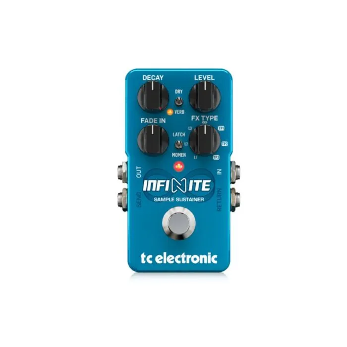 Sustentação de áudio com Pedal TC ELECTRONIC Infinite Sample | Te