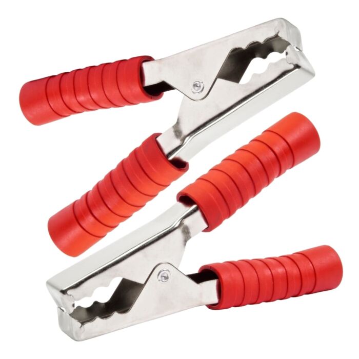 Garra Jacare 13,5cm 300a Vermelha Storm 02 Unidades 1