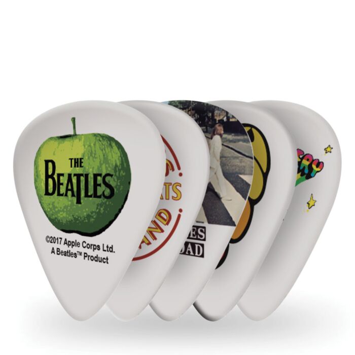 Palheta 7.0mm Média Albums D Addario The Beatles 1CWH4-10B3 1