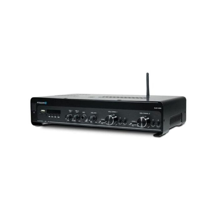 Amplificador Frahm Slim 4100 Optical G5 300w Rms 1