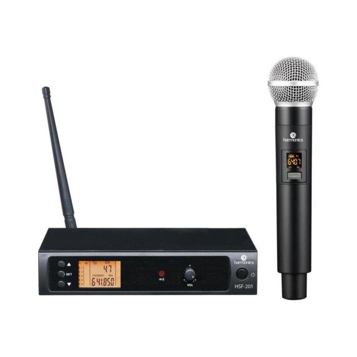 Microfone Sem Fio Harmonics HSF-200 Simples 1